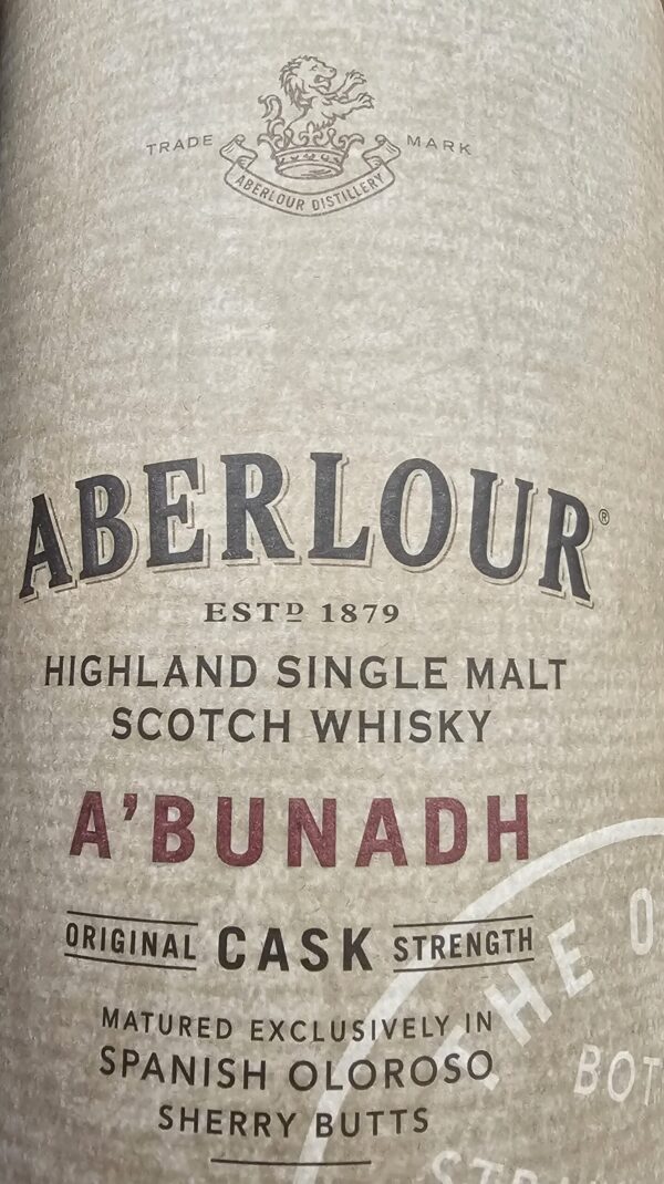 Aberlour "A'bunadh" - VERKAUFT – Bild 5